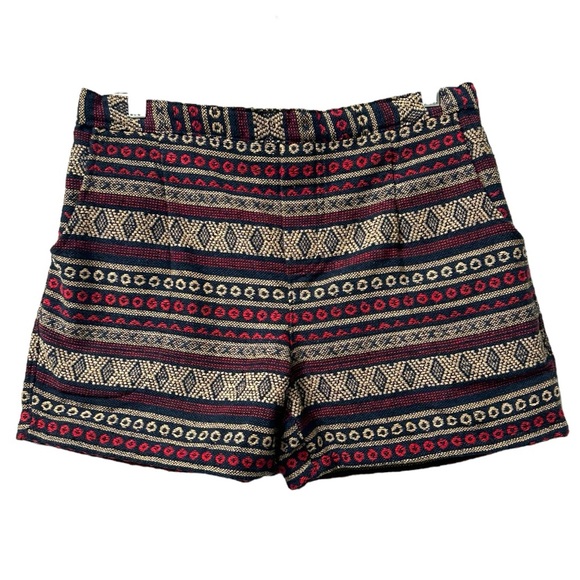 Wai Women's Hand Woven Boho‎ Elastic Waist  Patterned Shorts  Sz XXL - Picture 1 of 7